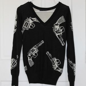 Swordfish B&W Pistol Sweater